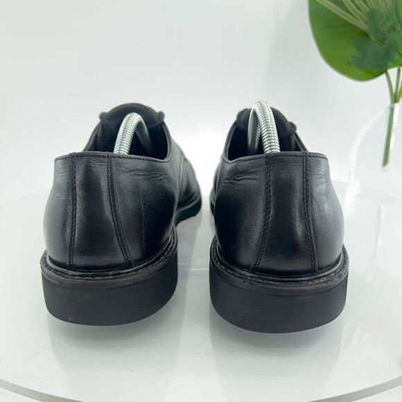 Mephisto France Men's Melchior Oxford Size 11 Cap Toe Black Aniline Leather - Picture 4 of 12